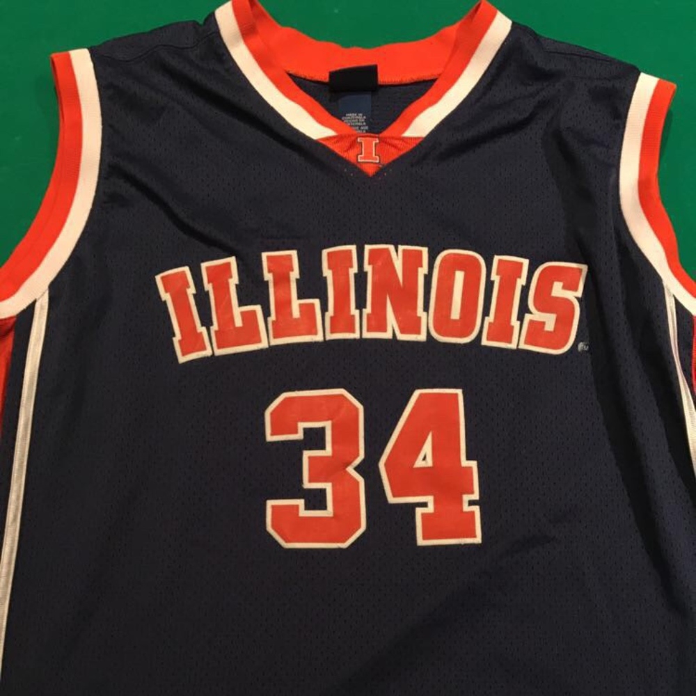 Men's Illinois basketball Jersey Size XXL